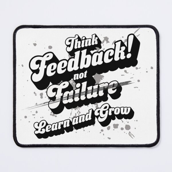 Item preview, PositiviTee - Think Feedback not Failure designed and sold by G7Victory.