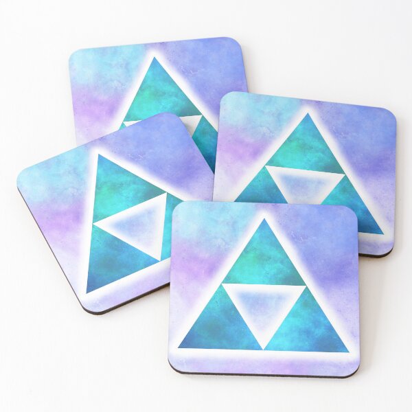 Item preview, Blue triple triangle force designed and sold by skyblueindie.