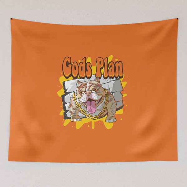 Item preview, Gods Plan merle American exotic tricolor bully  designed and sold by MBA.