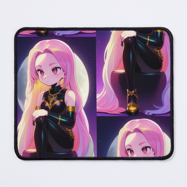 Item preview, Long Pink Hair Moon Princess designed and sold by KillerCrafts.