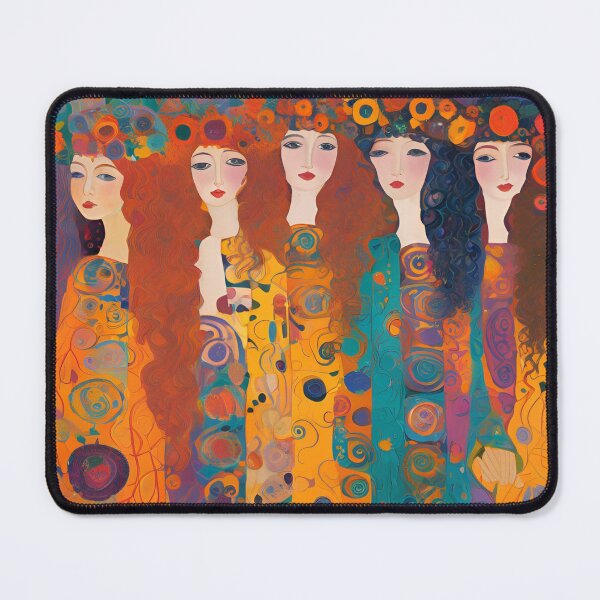 Item preview, Portret of a Lady - Klimt style 6 designed and sold by AlinaSCorner.