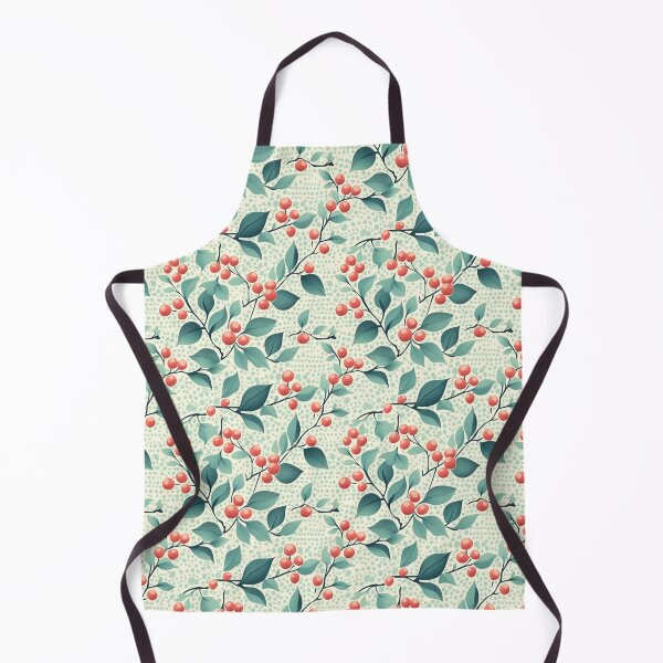 Item preview, Modern Winterberry with Playful Dot Pattern   designed and sold by AstroWolf Studio.