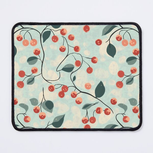 Item preview, Whimsical Winterberry Vine with Soft Bokeh   designed and sold by AstroWolf Studio.