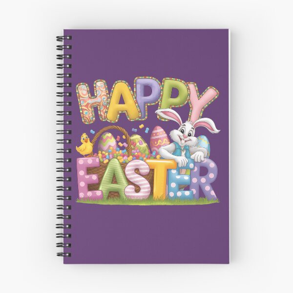 Item preview, Happy Easter with Easter Bunny designed and sold by Frog Level Treasures.