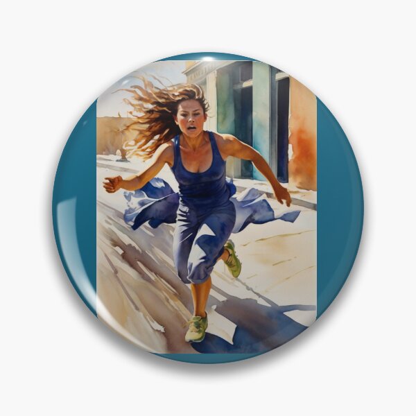 Item preview, Dynamic Image of a Running Woman designed and sold by KilianSzmid.