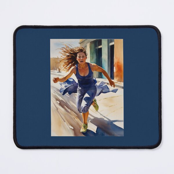 Item preview, Dynamic Image of a Running Woman designed and sold by KilianSzmid.