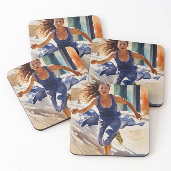 Item preview, Dynamic Image of a Running Woman designed and sold by KilianSzmid.