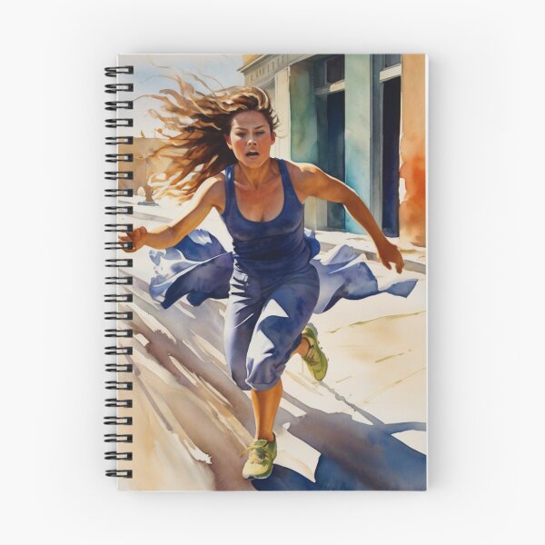 Item preview, Dynamic Image of a Running Woman designed and sold by KilianSzmid.