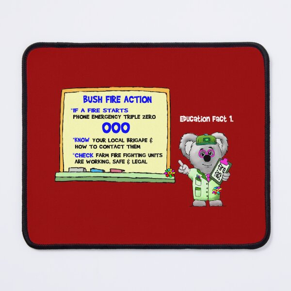 Item preview, Bush Fire Education - Fact 1 - Immediate Action designed and sold by ClarkChris.