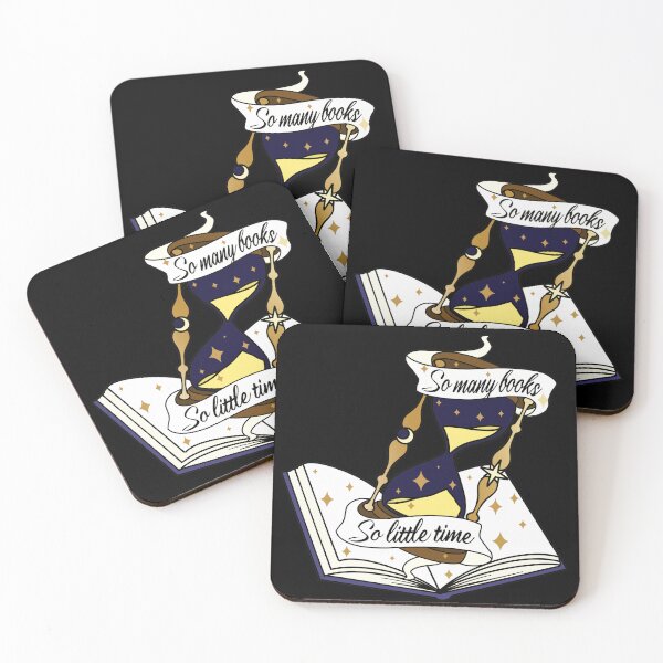 Item preview, So many books so little time, book lover sticker designed and sold by GeekandArtsy.