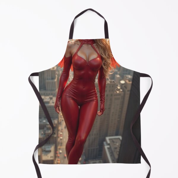 Item preview, The red guardian angel over the city designed and sold by Magic-Reality.