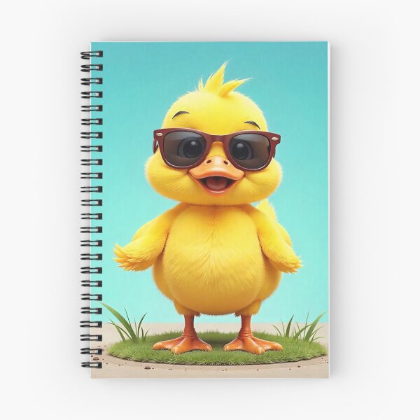 Item preview, Cute Duck Wearing Glasses Vector Illustration designed and sold by hjian8219.