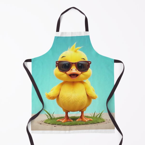 Item preview, Cute Duck Wearing Glasses Vector Illustration designed and sold by hjian8219.