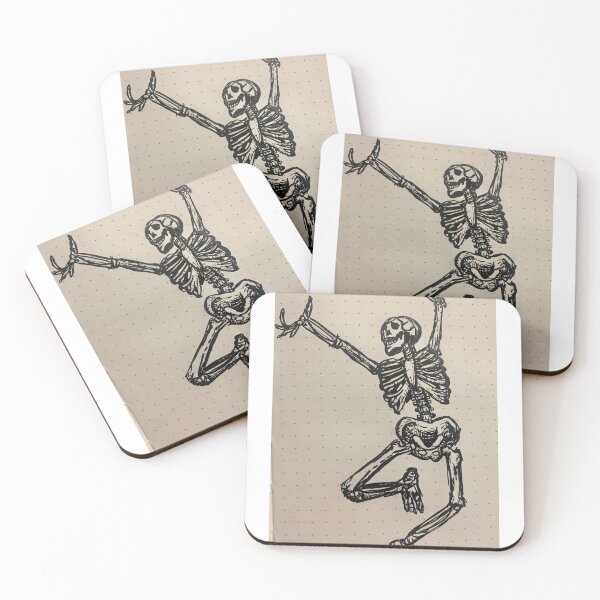 Item preview, Dancing skeleton designed and sold by skyblueindie.