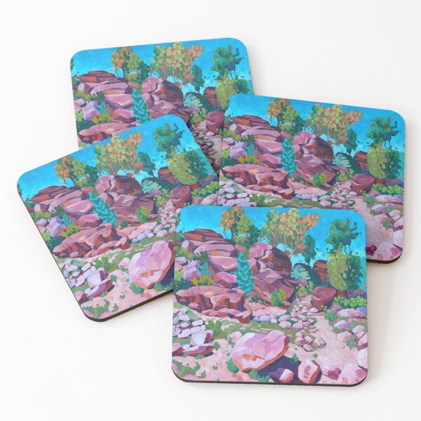 Item preview, Pink Rocky Landscape designed and sold by Mellissa Read-Devine.
