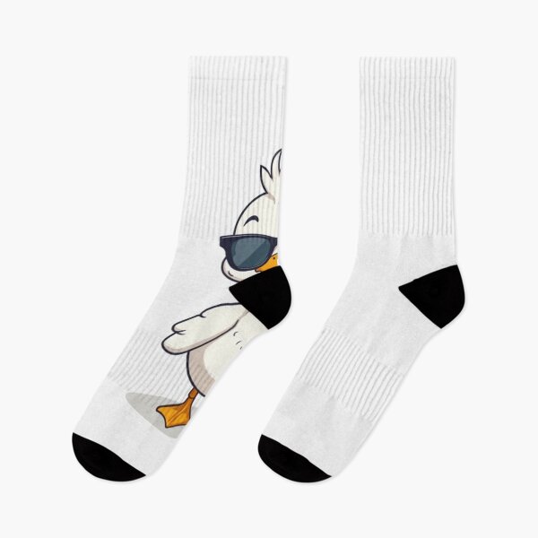 Item preview, Cute Duck Wearing Glasses Vector Illustration designed and sold by hjian8219.