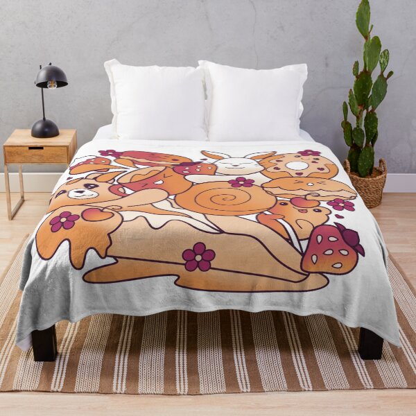 Item preview, Kawaii Animals with Hearts, Flowers, and Sweet Desserts - Blaze designed and sold by empixeldesign.