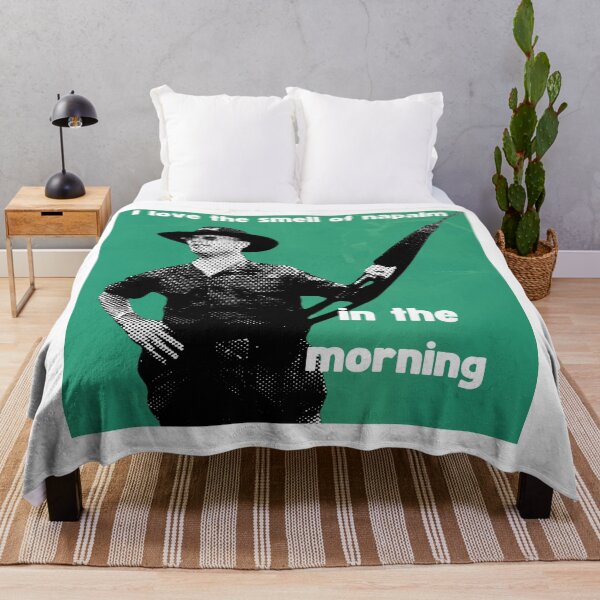 Item preview, I love the smell of napalm in the morning! Green designed and sold by TheRubberOnion.