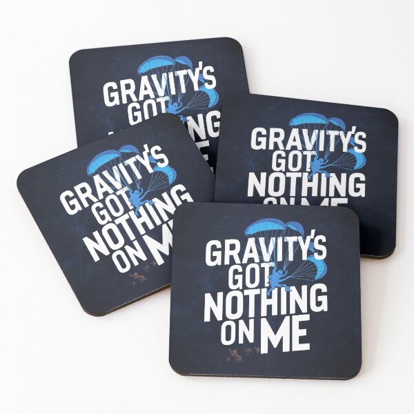 Item preview, Gravity's Got Nothing On Me - Skydiving Inspirational Design designed and sold by Collision19.