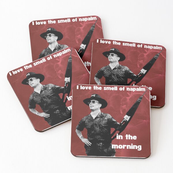 Item preview, I love the smell of napalm in the morning! Red designed and sold by TheRubberOnion.