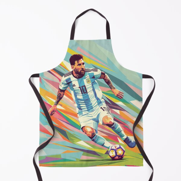 Item preview, Messi in action Graphic poster design designed and sold by blackdogshop.