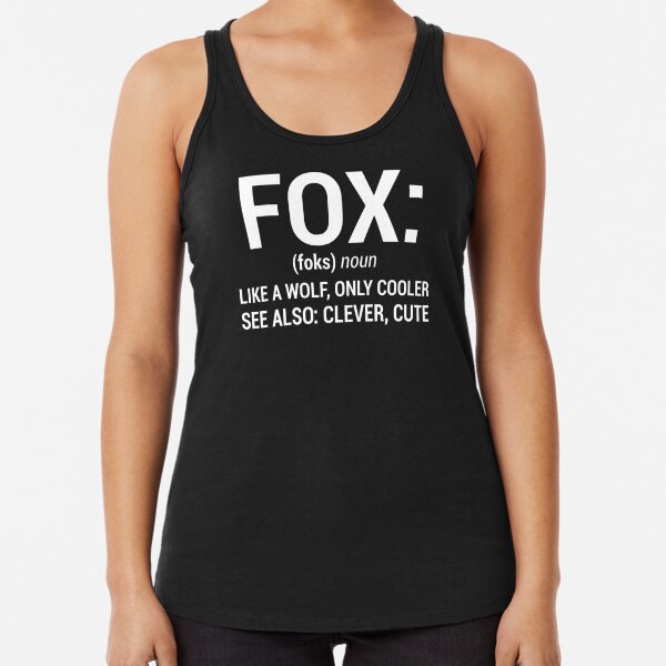 Funny Witty Fox Noun Like A Wolf T-Shirt | Kids T-Shirt