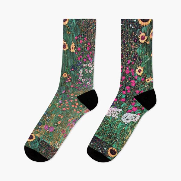 Item preview, Gustav Klimt Country Garden with Sunflowers (1906) vibrant designed and sold by PureVintageLove.