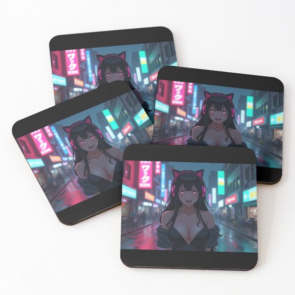 Item preview, Phonk Beats and Cyberpunk Streets Girl designed and sold by brendanre.