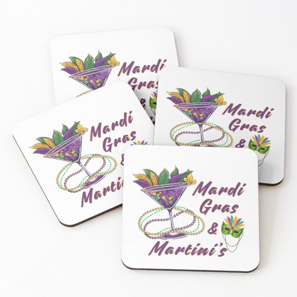 Item preview, Mardi Gras and Martini’s designed and sold by MojoSpot.