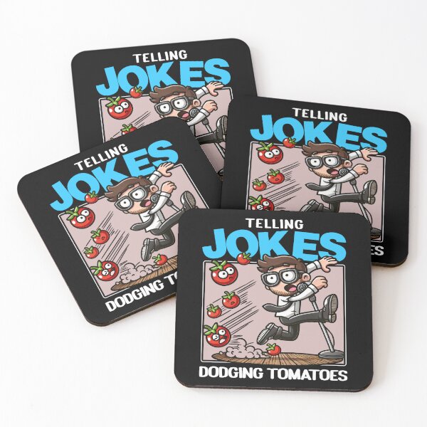 Item preview, TELLING JOKES, DODGING TOMATOES designed and sold by KEF Custom.