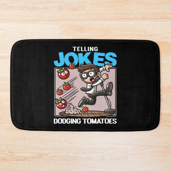 Item preview, TELLING JOKES, DODGING TOMATOES designed and sold by KEF Custom.