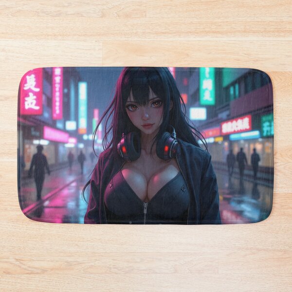 Item preview, Phonk Beats and Cyberpunk Streets Girl designed and sold by brendanre.