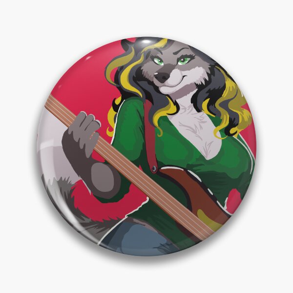 Artikelvorschau, Bass Wolf Woman 2025 entworfen und verkauft von KlakkDrawsStuff.