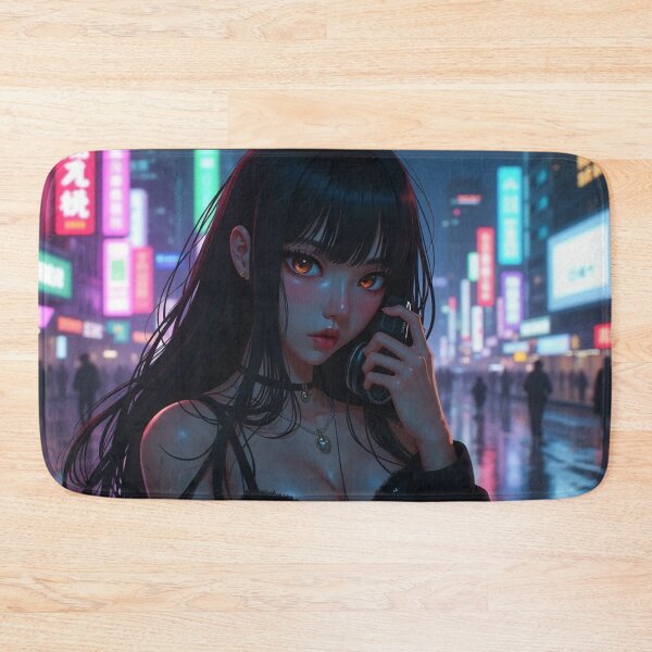 Item preview, Phonk Beats and Cyberpunk Streets Girl designed and sold by brendanre.
