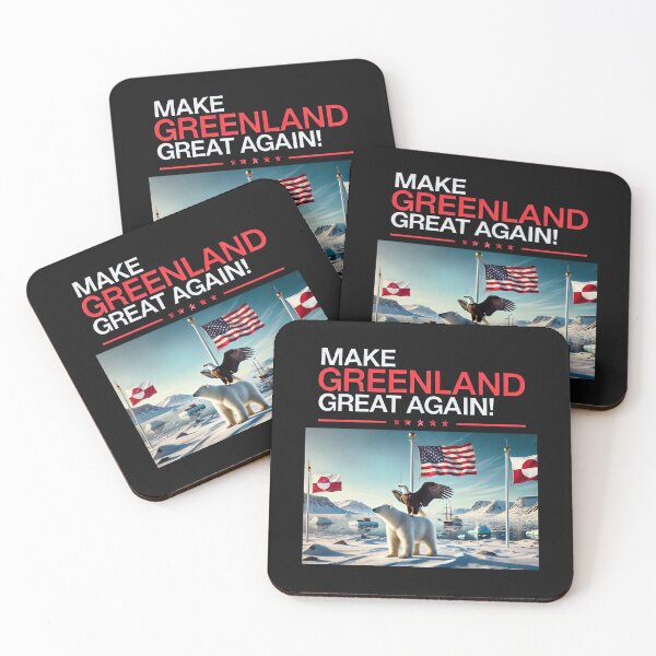 Item preview, make Greenland great again designed and sold by TEEJAMBOREE.