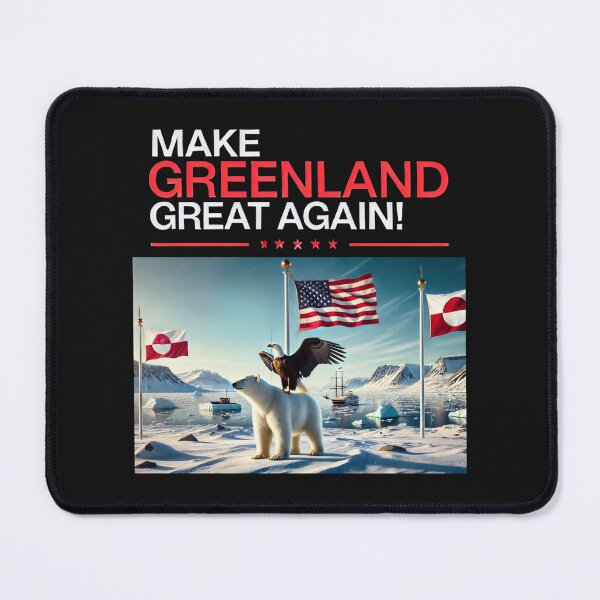 Item preview, make Greenland great again designed and sold by TEEJAMBOREE.