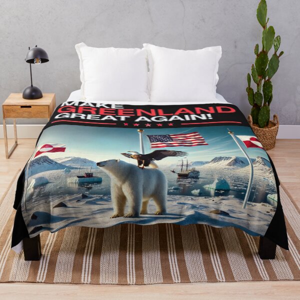 Item preview, make Greenland great again designed and sold by TEEJAMBOREE.