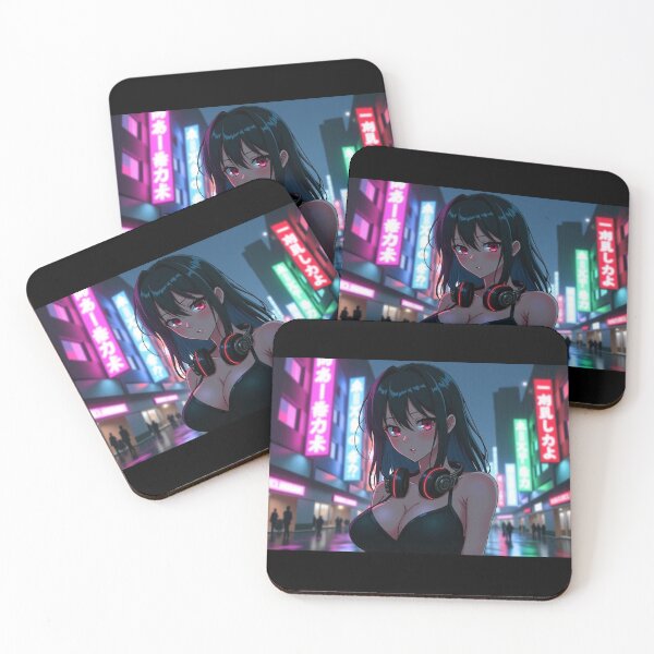 Item preview, Phonk Beats and Cyberpunk Streets Girl designed and sold by brendanre.