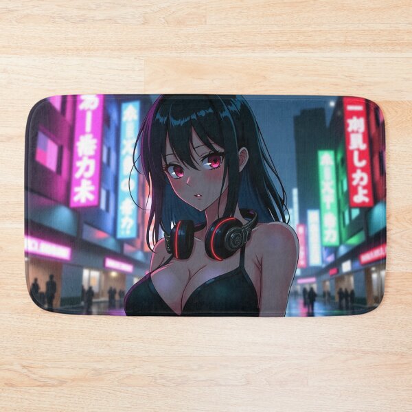 Item preview, Phonk Beats and Cyberpunk Streets Girl designed and sold by brendanre.