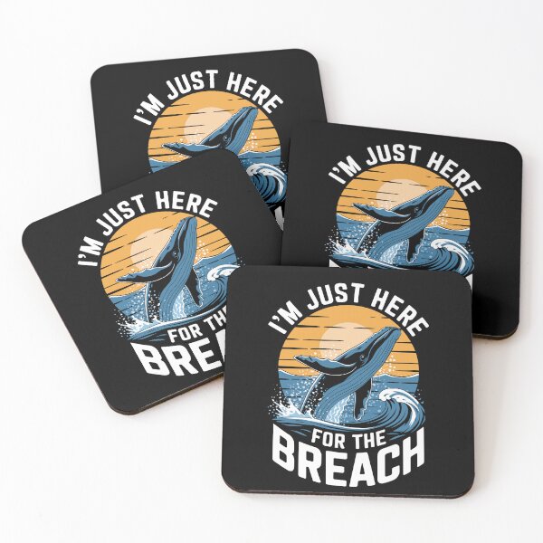 Item preview,  I'm Just Here for the Breach - Humpback Whale Lover  designed and sold by Serbin.
