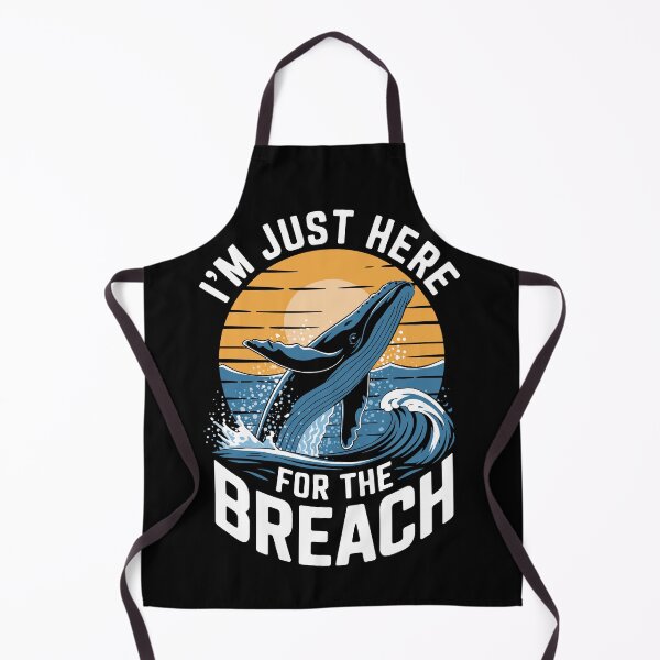 Item preview, I'm Just Here for the Breach - Humpback Whale Lover designed and sold by Serbin.