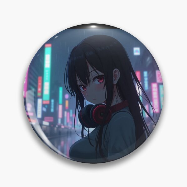 Item preview, Phonk Beats and Cyberpunk Streets Girl designed and sold by brendanre.