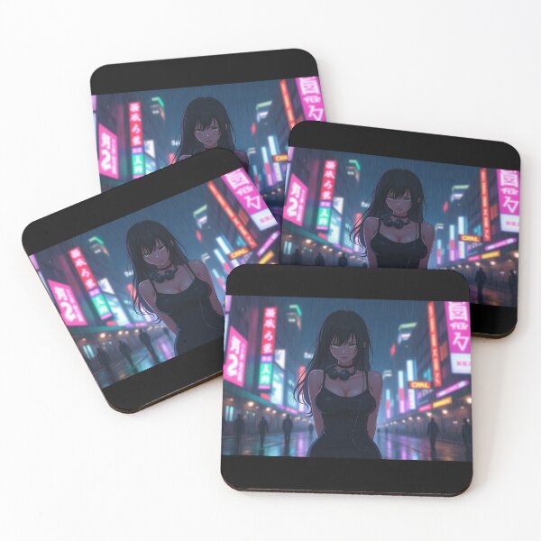 Item preview, Phonk Beats and Cyberpunk Streets Girl designed and sold by brendanre.