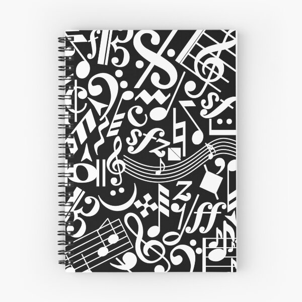 Aperçu de l'œuvre Notes de musique Symboles musicaux créée et vendue par Vectorbrusher.