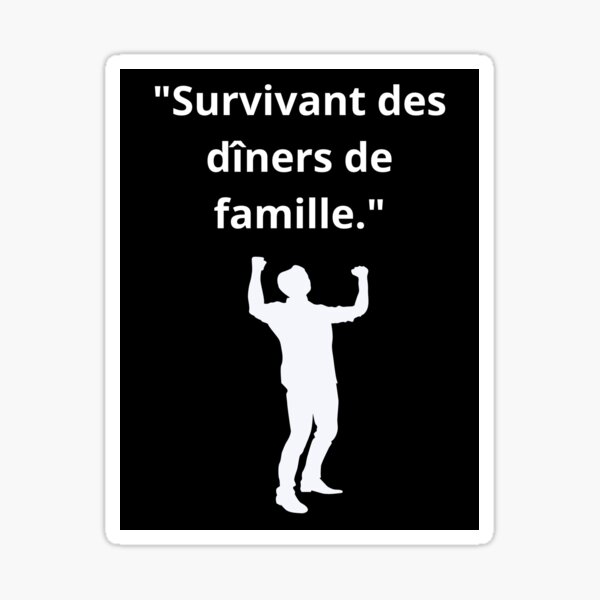 Artikel-Vorschau von Überlebender von Familienessen, designt und verkauft von ShopWithMus.