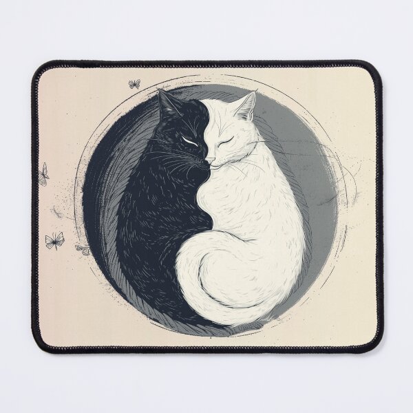 Item preview, Yin Yang Cats designed and sold by Bulotin.