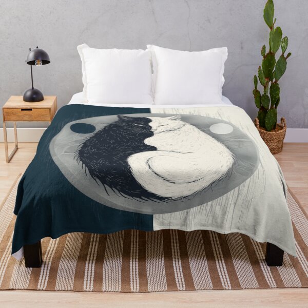 Item preview, Yin Yang Cats designed and sold by Bulotin.