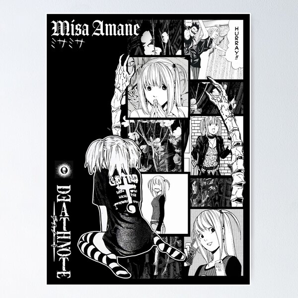Vista previa del artículo con la obra «Misa Amane - Misa Misa», diseñado y vendido por Dooby's Bizarre .