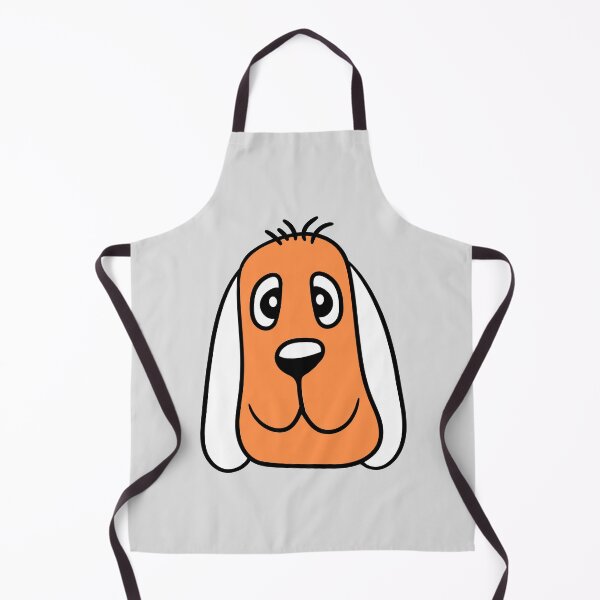 Item preview, Dog Face Little Happy Pet Head Cute Comic Cartoon designed and sold by shirt-o-mat.