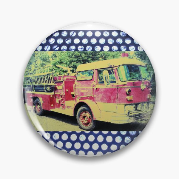 Item preview, Funky Big Red Firetruck designed and sold by 3Pdesigncreators.